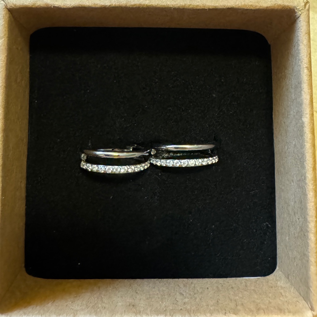 16g Titanium Clicker Huggie Hoops